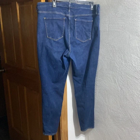 Gap 1969 35R jeans true skinny sz20+⭐️BLESSED Velvety big shirt 2X - Picture 5 of 17